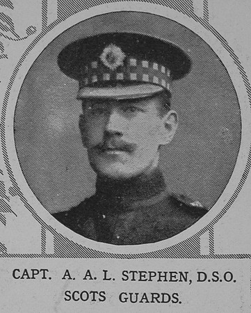 Stephen A A L Captain DSO Scots Guards The Illustrated London News 21st Nov 1914