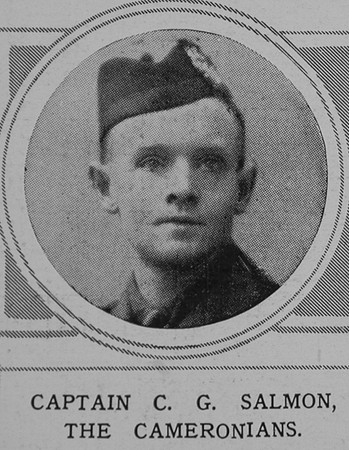 Salmon C G Captain Cameronians The Illustrated London News 29th May 1915
