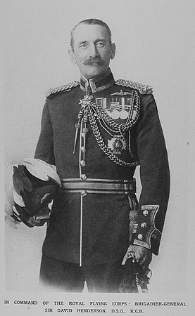 Henderson D Brig Gen Sir DSO KCB Royal Flying Corps