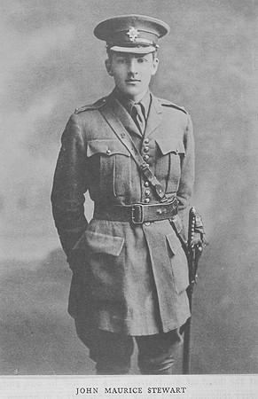 Stewart J M 2nd Lt Irish Guards
