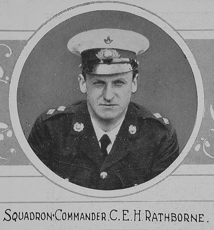 Rathborne C E H Squad Comm RNAS The Illustrated War News 17th Feb 1915