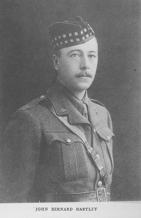 Hartley J B Captain Kings Own Scottish Borderers