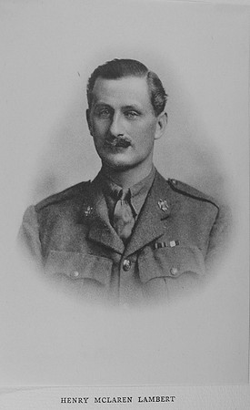 Lambert H McL Captain 1st Dragoons