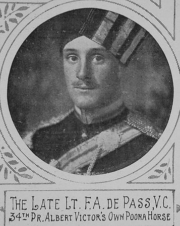 De Pass F A Lt Indian Army The Illustrated War News 24th Feb 1915