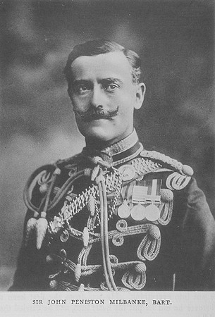 Milbanke J P Lt Col Sir VC Nottinghamshire Yeomanry