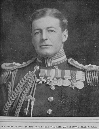 Beatty D Vice Admiral Sir Royal Navy
