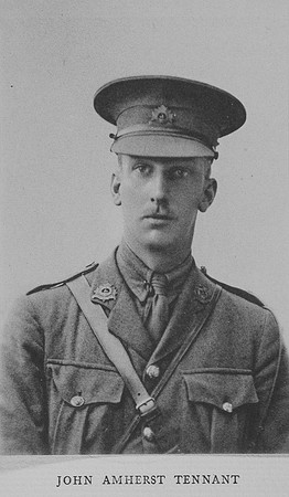 Tennant J A Captain Bedfordshire Regiment