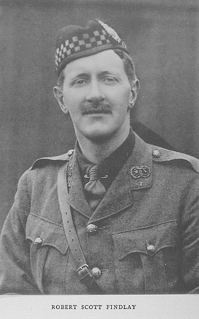 Findlay R S Captain Argyll And Sutherland Highlanders