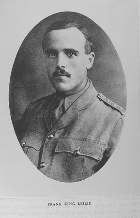 Leslie F K Captain Royal Fusiliers