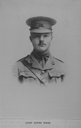 Webb J B 2nd Lt North Staffs Regiment