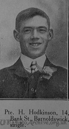 Hodkinson H Senior Reserve Attendant M10079 H.M.H.S. Rohilla Royal Navy Craven Roll Of Honour