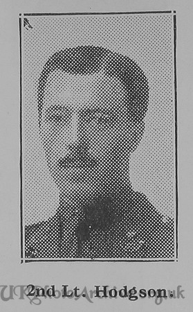 Hodgson J 2nd Lt 12th Durham Light Infantry