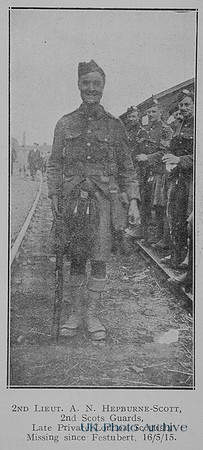 Hepburne-Scott A N 2nd Lt 2nd Scots Guards The London Scottish Regimental Gazette