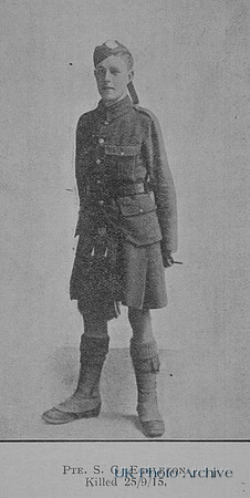 Eggleton S Pte 4094 14th London Regiment The London Scottish Regimental Gazette