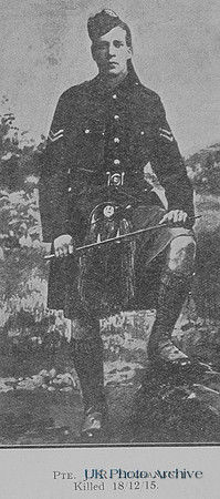 Buchanan J R Pte 2970 14th London Regiment The London Scottish Regimental Gazette
