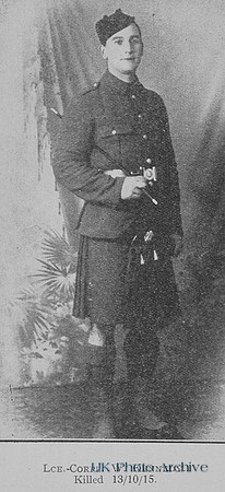 Kennedy W LCpl 3593 14th London Regiment The London Scottish Regimental Gazette