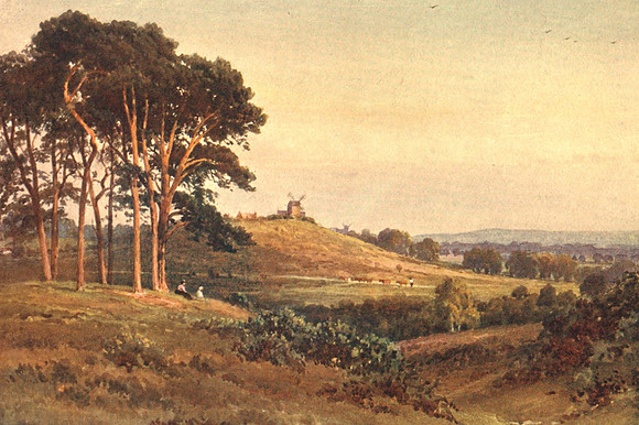 An Evening Reigate Heath 1906