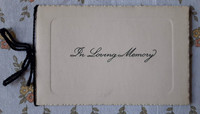 Memorial Card John William Herbert Died 1961 Lambeth Cemetery