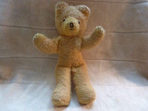 Vintage 1960s Teddy Bear 13 Inches