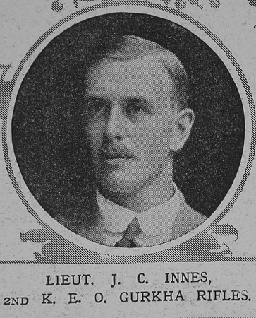 Innes J C Lt Indian Army The Illustrated London News 12th Dec 1914