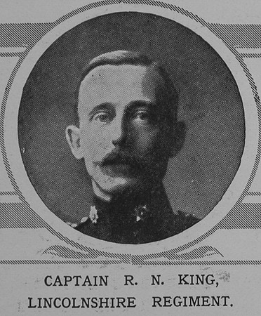 King R N Captain Lincolnshire Regiment The Illustrated London News 21st Nov 1914