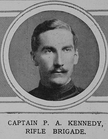 Kennedy P A Captain Rifle Brigade The Illustrated London News 29th May 1915