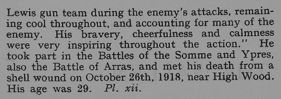 Alfin W Sergt G-43807 1st Middlesex Regiment Part 2
