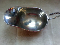 Vintage Silver Plated Sauce Gravy Boat