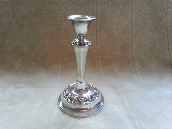Vintage Ianthe Silver Plated Candlestick