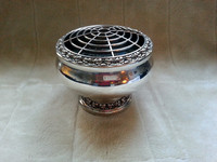 Vintage Ianthe Large Silver Plated Rose/Posy Bowl