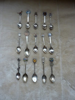 Vintage Silver Plated Souvenir Spoons
