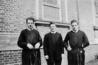 A Group Of Priests Ordination Father Gerard Ratcliffe On Left Of Photo
