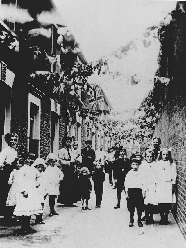 King George V Coronation Celebrations Church Street Sutton Surrey 1911