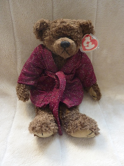 TY Teddy Attic Treasure Collection Tyrone Fully Jointed Bear With Tag