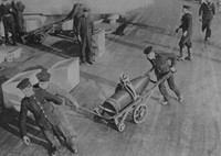 Truckng A 15 Inch Shell On The Upper Deck