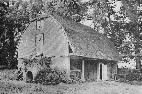 Cart Shed And Granary At Tongham 1908