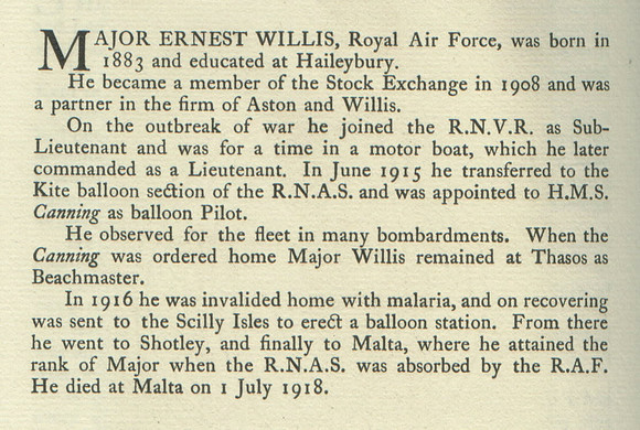 Willis E Major Obit
