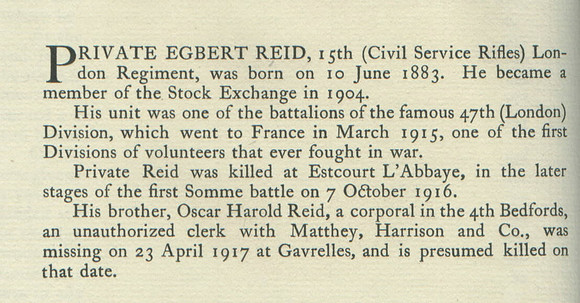 Reid E Pte Obit