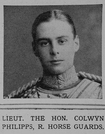 Phillips C Lt The Hon Royal Horse Guards The Illustrated London News 29th May 1915