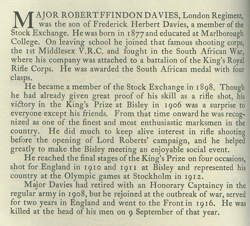 Davies R F Major Obit