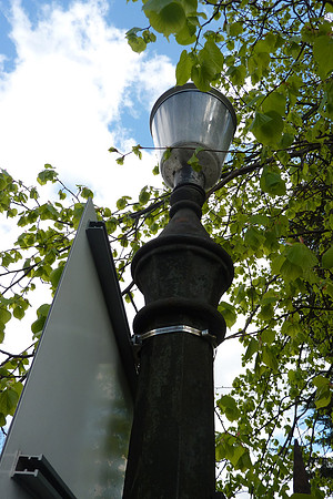 Old Lamp Post Sutton Hospital Cotswold Road Entrance