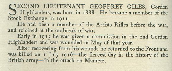 Giles G 2nd Lt Obit