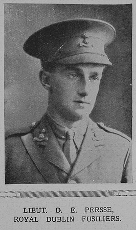 Persse D E Lt Royal Dublin Fusiliers The Illustrated London News 13th Feb 1915