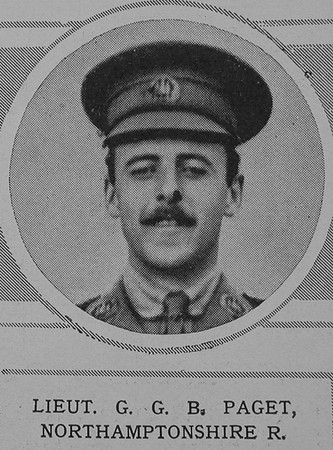 Paget G G B Lt Northamptonshire Regiment The Illustrated London News 14th Nov 1914