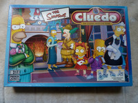Simpson's Cluedo Game Replacement/Spare Parts Cards
