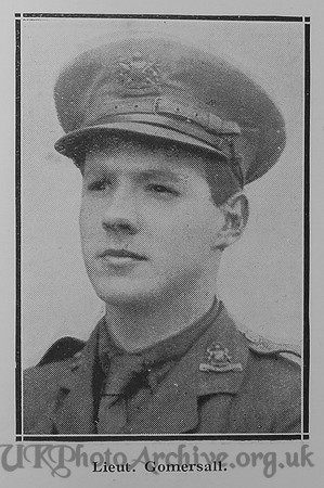 Gomersall W E Lt 22nd Manchester Regiment