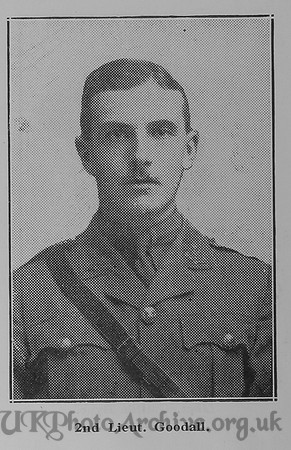 Goodall A C 2nd Lt Yorkshire Regiment