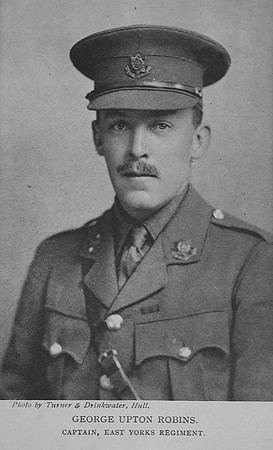 Robins G U Captain 3rd East Yorkshire Regiment Attd 2nd Duke of Wellington's (West Riding Regiment) For Remembrance - Soldier Poets Who Have Fallen In The War