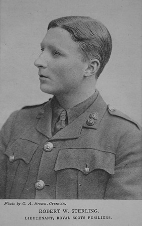 Sterling R W Lt 1st Royal Scots Fusiliers For Remembrance - Soldier Poets Who Have Fallen In The War