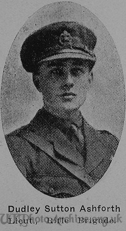 Ashforth D S Lt 8th Rifle Brigade